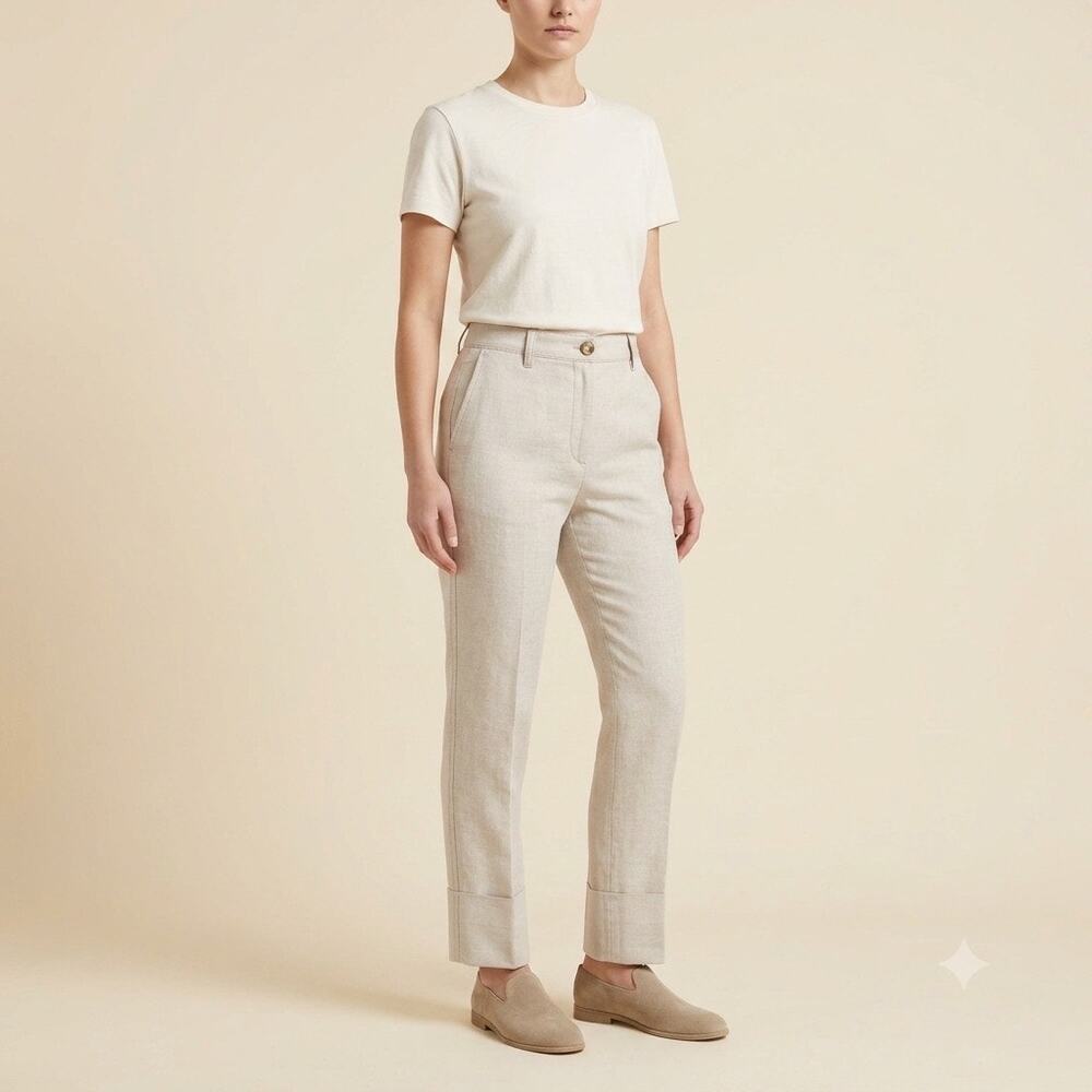 290-Madewell The Dean Easy Straight Pant Size 26 NWT / Waist 16”